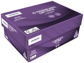J.Burrows+A3+80gsm+Copy+Paper+Carton