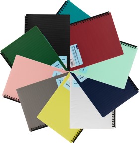 J.Burrows+A4+Refillable+20+Pocket+Display+Book%2A%26dagger%3B