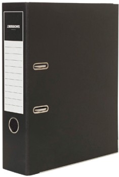 J.Burrows+A4+2+D-Ring+Lever+Arch+Binder+-+Black