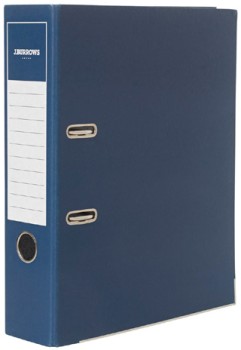 JBurrows-A4-2-D-Ring-Lever-Arch-Binder-Blue on sale