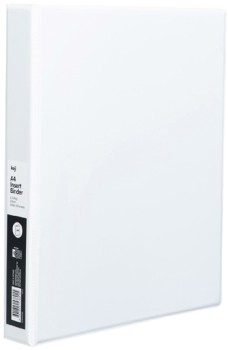 Keji-A4-2-D-Ring-25mm-Insert-Binder on sale