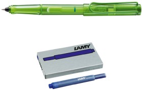 LAMY+Balloon+Rollerball+Pen+%26amp%3B+Refill+Set+-+Lime