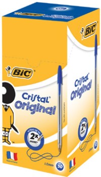 BIC+Cristal+Ballpoint+Pens+50+Pack+-+Blue