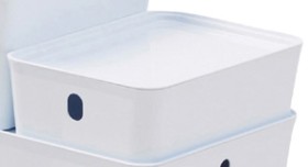 Otto+Modular+Basket+-+Medium+Low+White