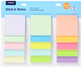 JBurrows-Adhesive-Notes-Value-Pack-Sherbet on sale