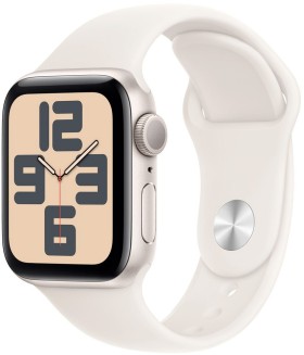 Apple-Watch-SE-GPS-40mm-Starlight-CaseSport-Band-SM on sale