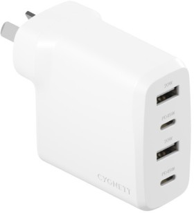 Cygnett-PowerPlus-45W-Multi-Port-Wall-Charger on sale