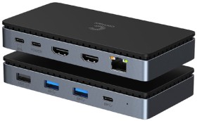Comsol+USB-C+Dual+4K+HDMI+Mini+Docking+Station