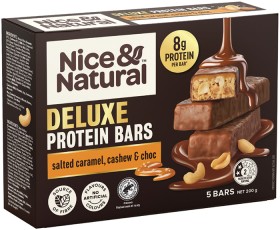 NEW+Nice+%26amp%3B+Natural+Protein+Bars+5+Pack+Selected+Varieties