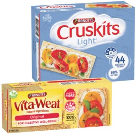 Arnott%26%23039%3Bs+Cruskits+125g+or+Vita%E2%80%91Weat+Crackers+250g+Selected+Varieties