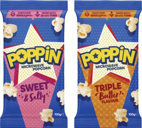 Poppin+Microwave+Popcorn+85g-100g