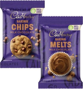 Cadbury+Baking+Chocolate+Blocks%2C+Chips+or+Melts+180g-225g