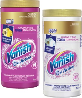 Vanish+NapiSan+Oxi+Action+Gold+Multi+Power+Laundry+Booster+Powder+2kg