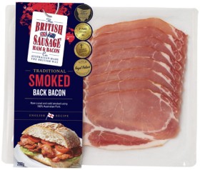 British+Sausage+Company+Smoked+Back+Bacon+200g