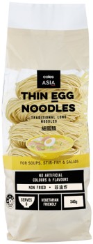 Coles+Asia+Thin+Egg+Noodles+340g