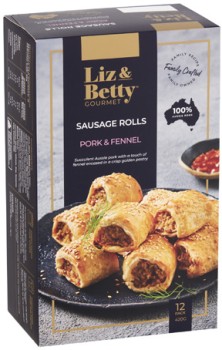 Liz+%26amp%3B+Betty%26%23039%3Bs+Pork+%26amp%3B+Fennel+Sausage+Rolls+420g