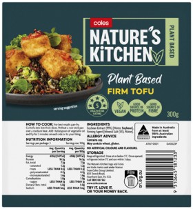 Coles+Nature%26%23039%3Bs+Kitchen+Firm+Tofu+300g