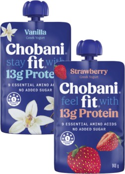 Chobani+Fit+Protein+Yogurt+Pouch+140g