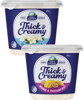 Dairy+Farmers+Thick+%26amp%3B+Creamy+Yoghurt+550g-600g