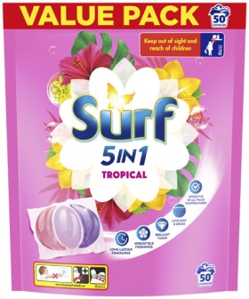 Surf+Laundry+Capsules+Tropical+50+Pack