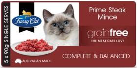 Fussy+Cat+Mince+Cat+Food+5x90g