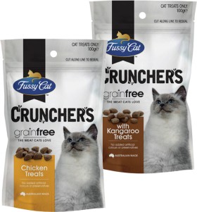 Fussy+Cat+Crunchers+Cat+Treats+100g