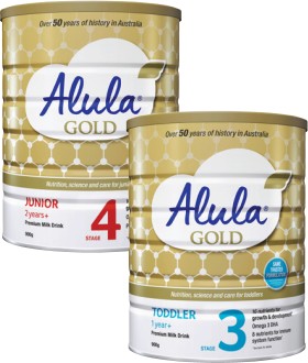 Alula+Gold+Stage+3+or+4+Milk+Drink+900g