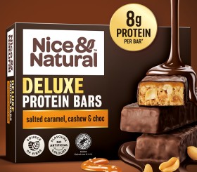 NEW+Nice+%26amp%3B+Natural+Protein+Bars+5+Pack+Selected+Varieties