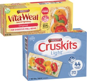 Arnott%26rsquo%3Bs+Cruskits+125g%2C+Salada+or+Vita%E2%80%91Weat+Crackers+250g+Selected+Varieties