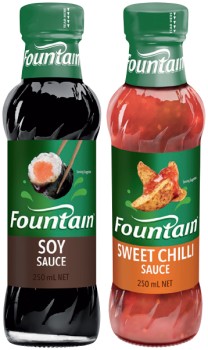 Fountain+Sauce+250mL+Selected+Varieties