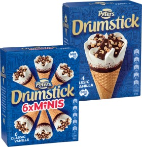 Peters+Drumstick+4+Pack+or+Minis+6+Pack+Selected+Varieties