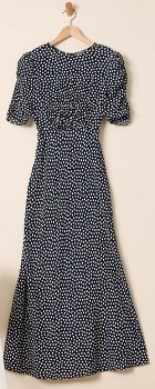 Tokito-Ruched-Sleeve-Maxi-Dress on sale