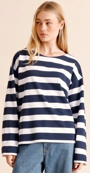 Piper+Long+Sleeve+Boat+Neck+Tee