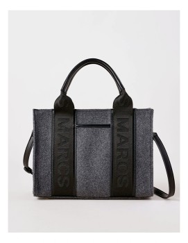 Marcs+Barbados+Tote+in+Felt+Grey