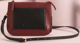 Marcs+Milan+Crossbody+Bag+in+Berry+Combo