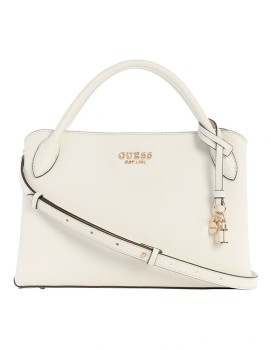 Guess+Fedana+Elite+Satchel+in+Off-White