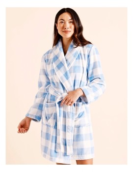 Soho+Fleece+Short+Robe