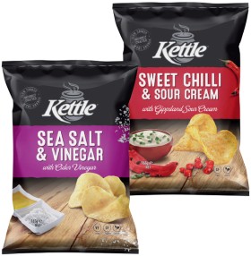 Kettle+Potato+Chips+135%E2%80%91165g+Selected+Varieties