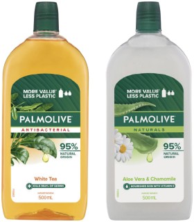 Palmolive+Liquid+Hand+Wash+Refill+500mL+Selected+Varieties