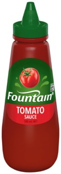 Fountain+Tomato+or+Barbecue+Sauce+500mL+Selected+Varieties