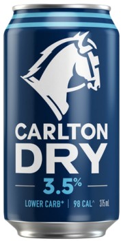 Carlton+Dry+3.5%25+30+Can+Block