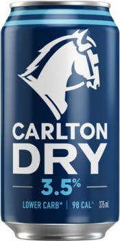 Carlton+Dry+3.5%25+30+Can+Block