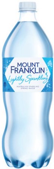 Mount+Franklin+Lightly+Sparkling+Water+1.25+Litre+Selected+Varieties