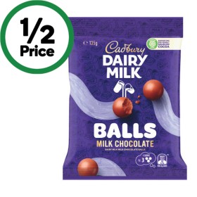 Cadbury-Dairy-Milk-Balls-135g on sale