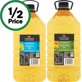 Farmers+Harvest+Vegetable%2C+Canola+or+Sunflower+Oil+4+Litres