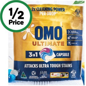 OMO+Ultimate+Laundry+Capsules+Pk+28