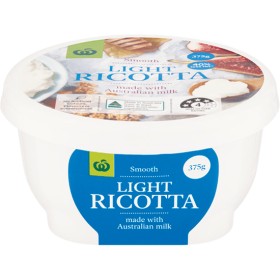 Woolworths+Ricotta+Light+Cheese+375g+%26ndash%3B+From+the+Fridge