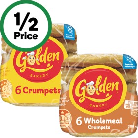 Golden+Crumpets+Round+300g+Pk+6