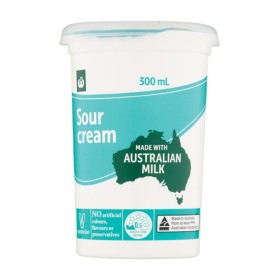 Woolworths+Sour+Cream+300ml