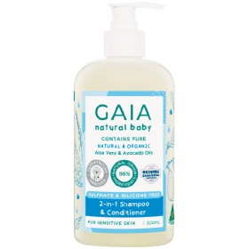 GAIA+Natural+Baby+2+in+1+Shampoo+%26amp%3B+Conditioner+500ml